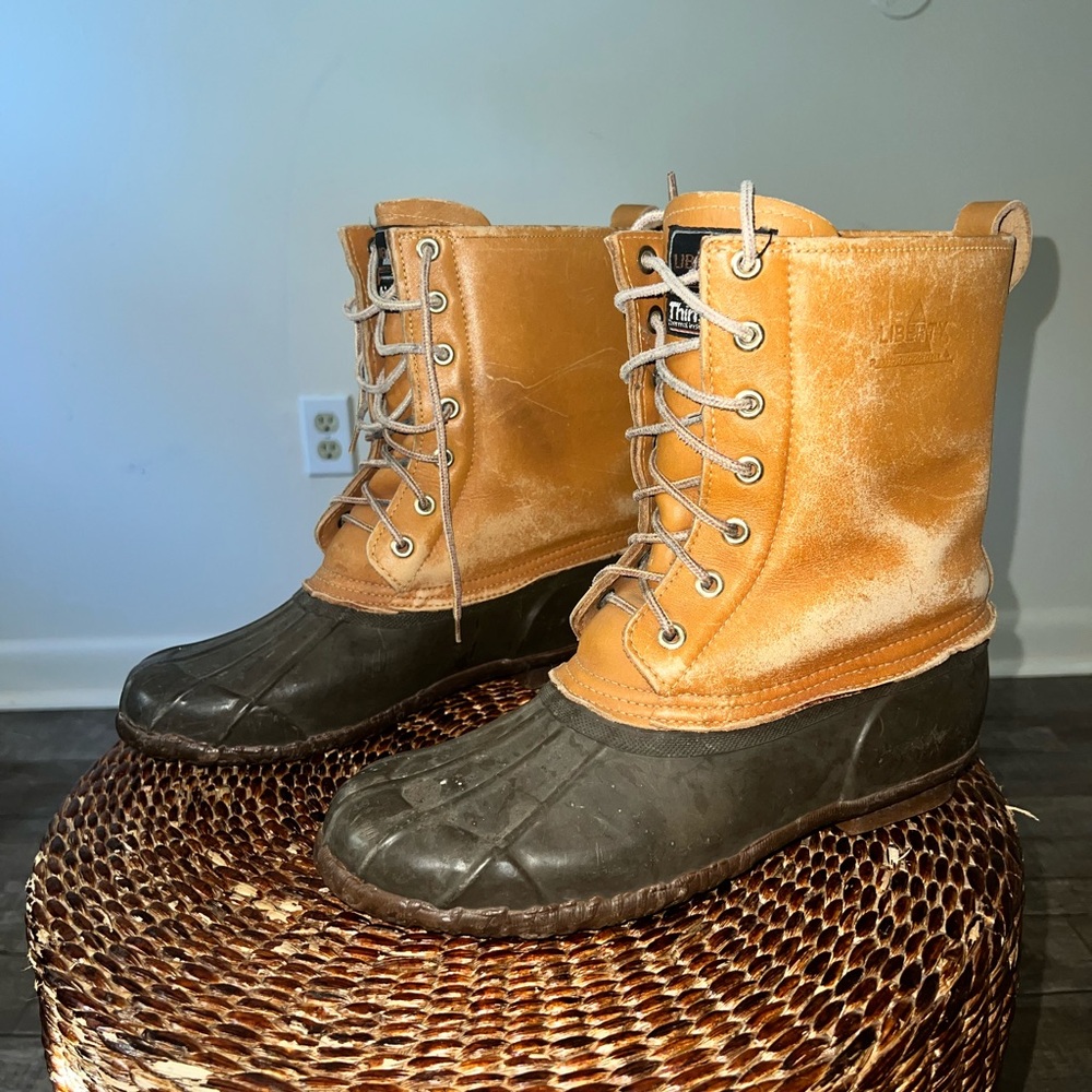 Tan and Brown liberty thinsulate Boots size 11